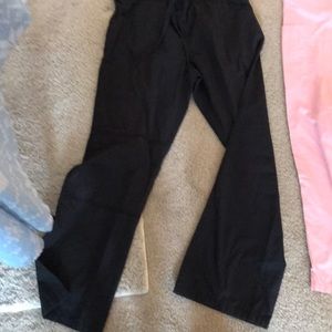 Black Scrub Pants